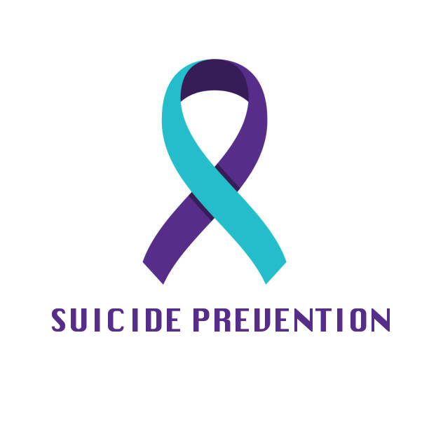 Depression consequences awareness. Vector illustration, flat, clip art.